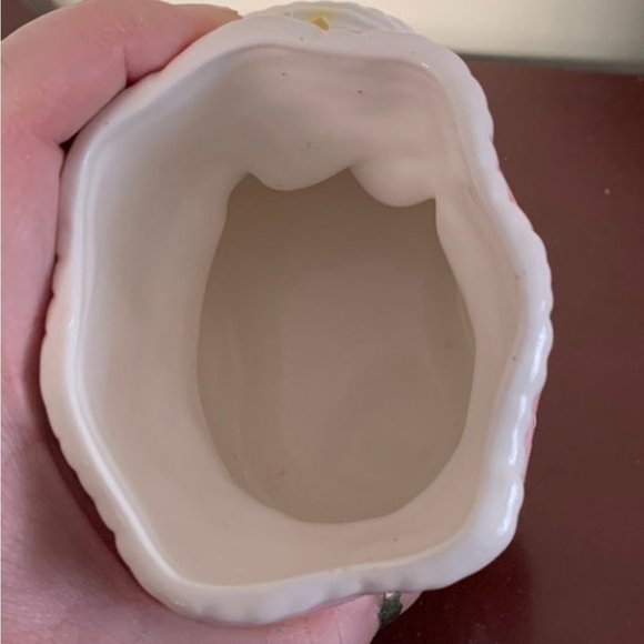 Vintage pink planter - pink baby booties - - nursery planter - desk organizer - Picture 5 of 10